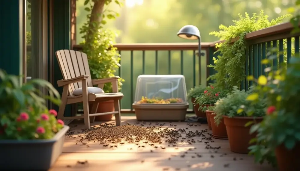 Ameisen auf dem Balkon: Tipps zur Beobachtung und Haltung