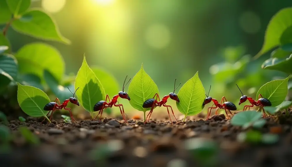Ameisen, die Blätter zerschneiden: Ein faszinierendes Phänomen in der Natur