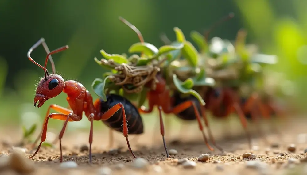 Ameisen Gewicht tragen: Unglaubliche Fakten über die Tragfähigkeit der Natur