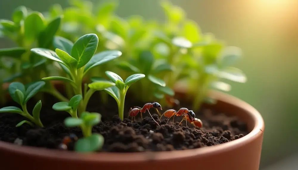 Ameisen im Blumentopf: Freund oder Feind für deine Pflanzen?