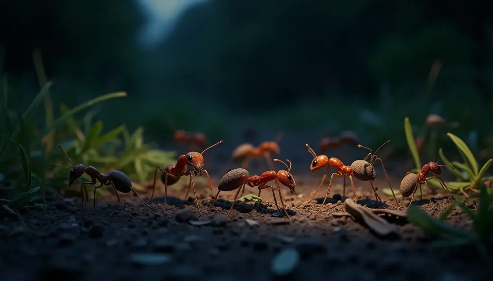Ameisen Nachtaktiv: Warum manche Arten bei Dunkelheit aktiv sind