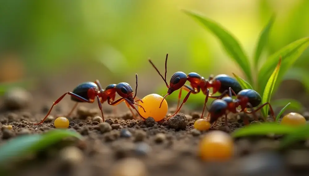 Ameisen rollen: Ihr erstaunliches Verhalten erklärt