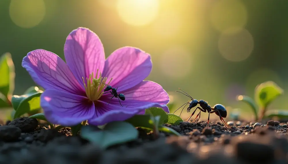 Ameisen Veilchen: Die faszinierende Symbiose von Pflanzen und Insekten