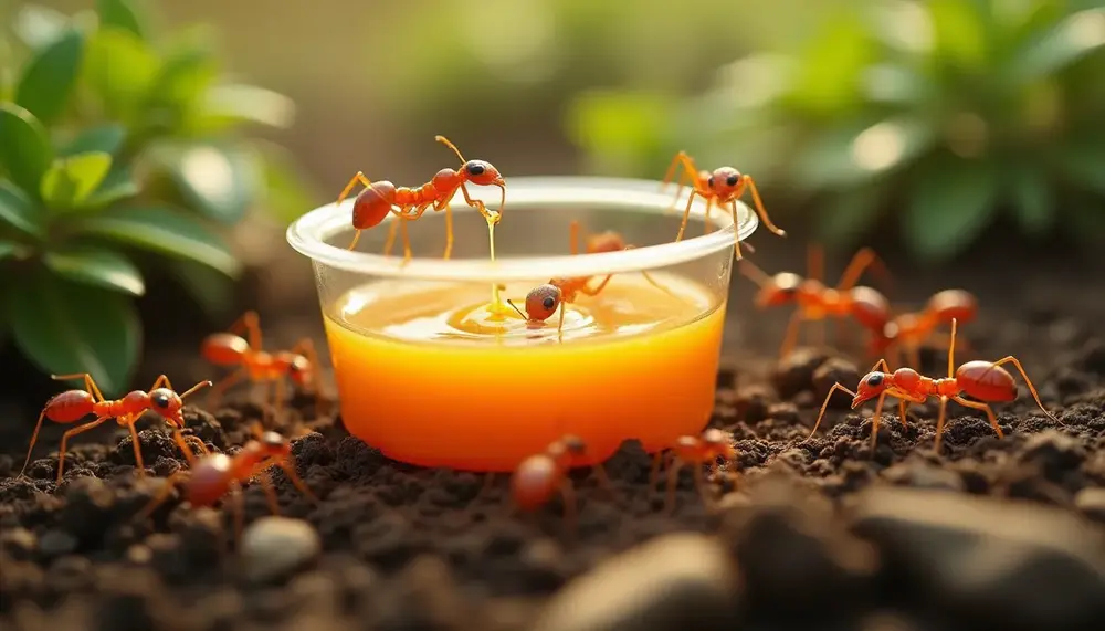 Ameisen Zuckerwasser: Eine süße Belohnung für Ihre Kolonie