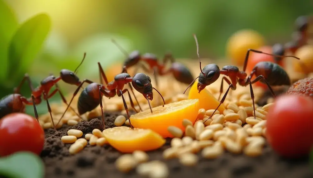 Das beste Futter für Ameisen: Nahrungsbedürfnisse und Fütterungstipps