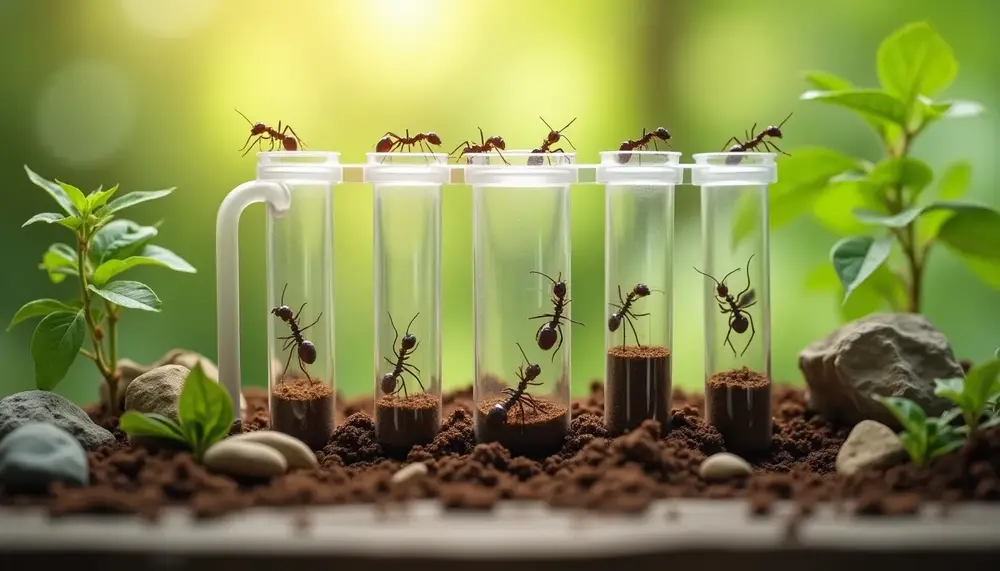 Die Vorteile von Ameisen Reagenzgläsern in der Ameisenzucht