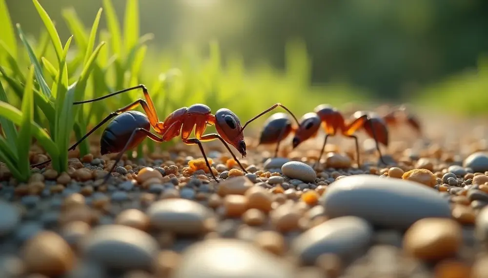 Wie finden Ameisen ihr Futter? Die faszinierenden Wege der Nahrungsbeschaffung
